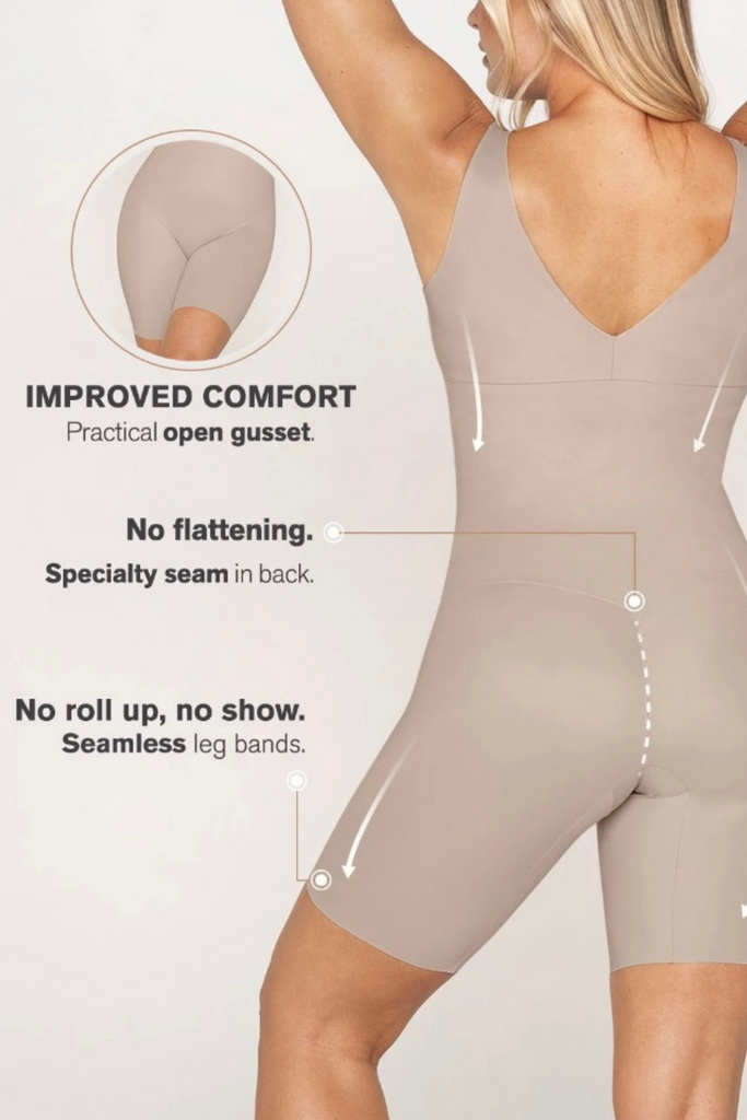 Leonisa Undetectable step-In Mid-Thigh Body Shaper