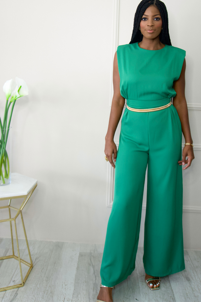 Emeralda Green Jumpsuit