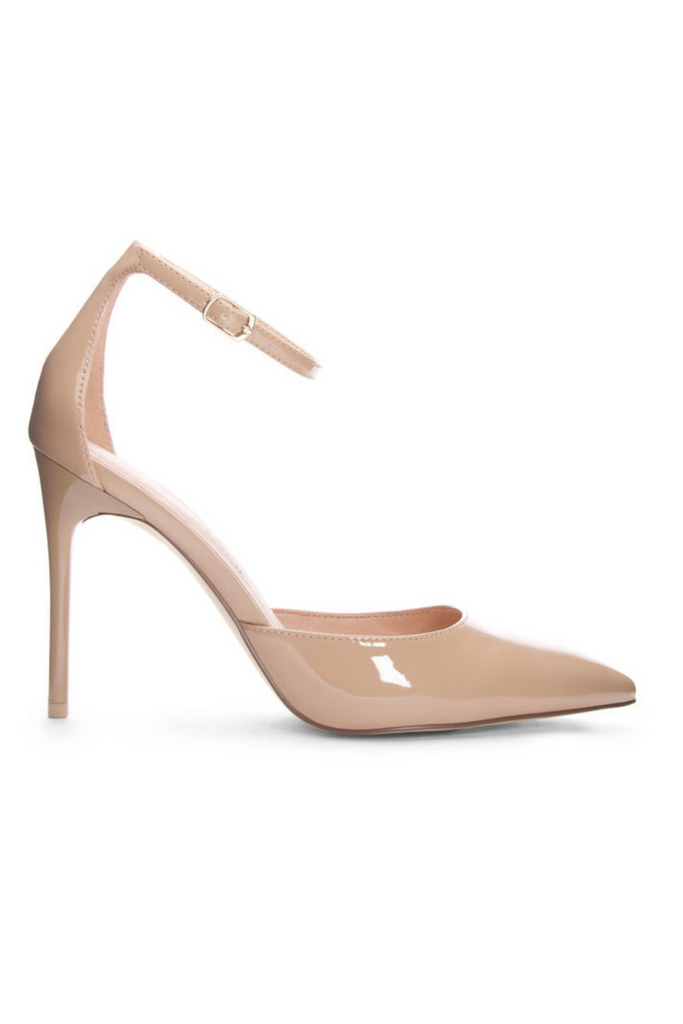 Dolly Patent Nude PU Heels