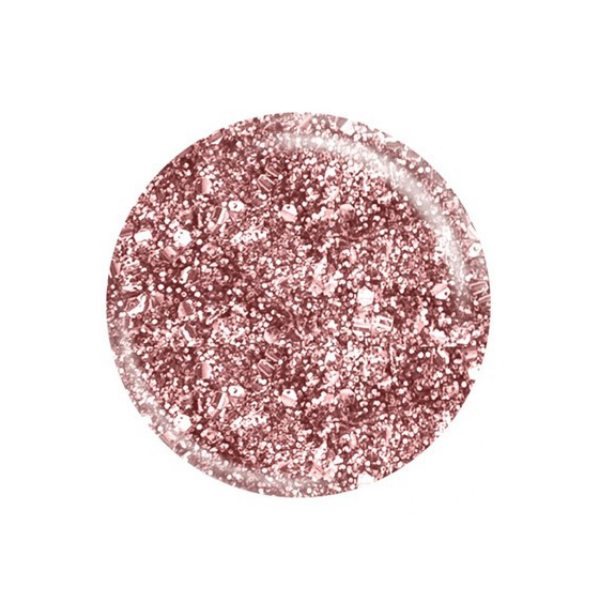 LA Colors Glitter Vibes Nail Polish- Pure Blush